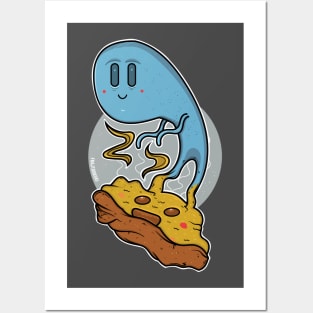 Pizza Ghost Posters and Art